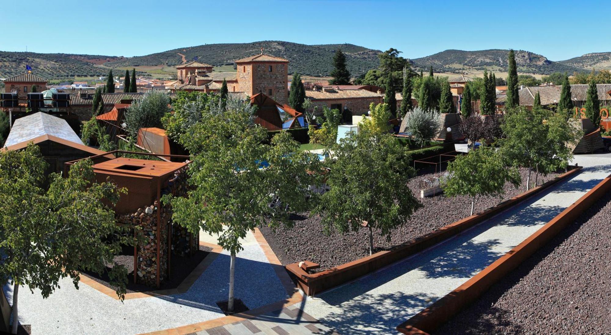 Hotel Boutique Palacio De La Serna Ballesteros De Calatrava Dış mekan fotoğraf