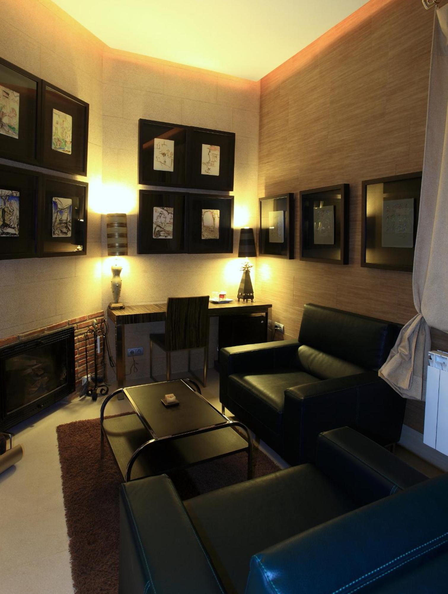 Hotel Boutique Palacio De La Serna Ballesteros De Calatrava Oda fotoğraf